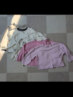 Zara Long Sleeve Tees - Set Of 6